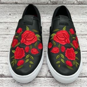 Marc Nasan L.A. Razor Cup Rosie Black Slip-on Sneaker Size 10